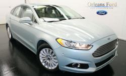 ***#1 ENERGI***, ***ADAPTIVE CRUISE***, ***LEATHER***, ***NAVIGATION***, and ***ORIGINAL MSRP $43670***. The Orleans Ford Mercury Inc EDGE! This 2013 Fusion Energi is for Ford lovers who are searching for a premium, luxury car. It will allow you to