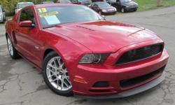 ***CLEAN VEHICLE HISTORY REPORT***, ***ONE OWNER***, and ***PRICE REDUCED***. Mustang GT and Red. How tempting is the low-mileage of this terrific 2013 Ford Mustang? This Mustang's engine never skips a beat. It's nice being able to slip that key into the