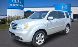2013 Honda Pilot Sport Utility EX
Our Location is: Baron Honda - 17 Medford Ave, Patchogue, NY, 11772
Disclaimer: All vehicles subject to prior sale. We reserve the right to make changes without notice, and are not responsible for errors or omissions. All