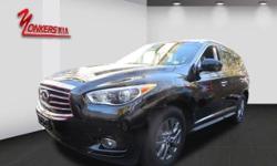 Fully loaded** Navigation** Innovative safety features and stylish design make this 2013 Infiniti JX35 a great choice for you. This JX35 has 32515 miles, and it has plenty more to go with you behind the wheel. At Yonkers Kia, it's all about you and your