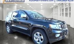 1 owner, clean carfax** 2013 Jeep Grand Cherokee Limited with AWD, Navigation, sunroof, leather seats, bluetooth, satellite radio, power seats, heated seats and so much more. Only 32K miles** Yonkers Auto Mall is the premier destination for all pre-owned