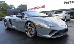 2013 Lamborghini Gallardo 2dr Car MY13 Spyder
Our Location is: Porsche of Huntington - 855 E Jericho Turnpike, Huntington Station, NY, 11746
Disclaimer: All vehicles subject to prior sale. We reserve the right to make changes without notice, and are not