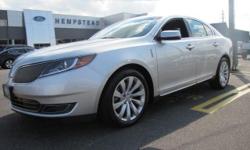 ""LINCOLN CERTIFIED"",""ONE OWNER"", LOW MILEAGE, 2013', LINCOLN MKS, 4D Sedan, 3.7L V6 Ti-VCT 24V, 6-Speed Automatic, Front Wheel Drive, Silver Diamond Premium Coat Metallic, Charcoal Black w/Premium Perforated Heated & Cooled Leather-Trimmed Bucket