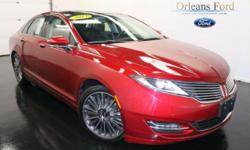 ***ADAPTIVE CRUISE***, ***CLEAN CAR FAX***, ***MOONROOF***, ***NAVIGATION***, ***ONE OWNER***, ***ORIGINAL MSRP $51185***, ***PARK ASSIST***, and ***TECHNOLOGY PACKAGE***. Looking for an amazing value on a great 2013 Lincoln MKZ? Well, this is IT! This