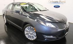 ***ACCIDENT FREE CARFAX***, ***ALL WHEEL DRIVE***, ***CARFAX ONE OWNER***, ***MOONROOF***, ***NAVIGATION***, ***RE-ACQUIRED VEHICLE***, and ***THX PREMIUM SOUND***. Lincoln has outdone itself with this wonderful 2013 Lincoln MKZ. It just doesn't get any