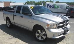 To learn more about the vehicle, please follow this link:
http://used-auto-4-sale.com/108762258.html
***CLEAN VEHICLE HISTORY REPORT***, ***ONE OWNER***, and ***PRICE REDUCED***. Ram 1500 Express Quad Cab, HEMI 5.7L V8 Multi Displacement VVT, 6-Speed