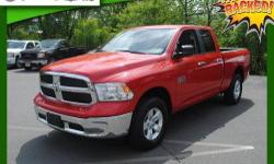 You know a smart buy when you see it! This well-kept Ram 1500 Quad Cab SLT 4x4 is comfortable on the highway or the by way, and comes with room for 6, power windows & locks, plenty of chrome trim, upgraded wheels & stereo, cruise control, tilt wheel, full