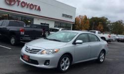 2013 TOYOTA COROLLA LE - EXTERIOR SILVER - PREMIUM PACKAGE - 16 ALLOY WHEELS - SUNROOF - FOG LAMPS - ONE OWNER - CLEAN CAR FAX - SHOWROOM CONDITION - CERTIFIED - PRICE TO SELL
Our Location is: Interstate Toyota Scion - 411 Route 59, Monsey, NY, 10952