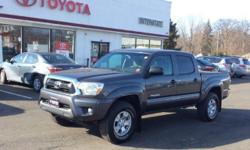 2013 TOYOTA TACOMA DOUBLE CAB 4X4 V6 - EXTERIOR MAGNETIC GRAY - TRD OFF ROAD PACKAGE - 16 INCH ALLOY WHEELS - BILSTEIN SHOCKS - BACKUP CAMERA - V6 TOW PACKAGE - VERY LOW MILES - ONE OWNER - CLEAN CARFAX REPORT - SHOWROOM CONDITION - TOYOTA CERTIFIED
Our