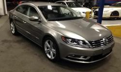 Step into the 2013 Volkswagen CC! It just arrived on our lot this past week! Turbocharger technology provides forced air induction, enhancing performance while preserving fuel economy. This 4 door, 5 passenger sedan has not yet reached the 20,000 mile
