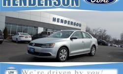 LEATHER INTERIOR, CLEAN CARFAX, and ONE OWNER. Air Conditioning, CD player, Radio: RCD 310 w/CD Player, Rear window defroster, and Security system.Your quest for a gently used car is over. This wonderful 2013 Volkswagen Jetta has only had one previous