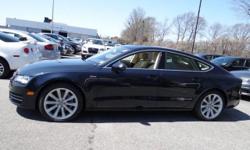 Atlantic Audi has a wide selection of exceptional pre-owned vehicles to choose from, including this 2014 Audi A7. This Audi includes: AUDI GUARD ALL-WEATHER FLOOR MATS Floor Mats LED HEADLIGHTS PRESTIGE PACKAGE Multi-Zone A/C A/C Heated Front Seat(s)
