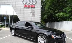 Contact Atlantic Audi today for information on dozens of vehicles like this 2014 Audi A8 L 4.0T. This Audi includes: DRIVER ASSISTANCE PACKAGE Back-Up Camera Lane Departure Warning PREMIUM PACKAGE Power Passenger Seat Heated Front Seat(s) Blind Spot