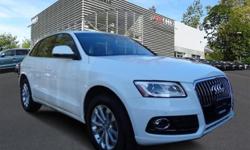 AUDI CERTIFIED PRE-OWNED, One Owner, Carfax Certified 2014 Audi Q5 Quattro with the following options, Premium Plus Package, Convenience Package, Audi MMI Navigation Plus Package, Audi Side Assist, Audi Parking System Plus with Backup Camera, Audi