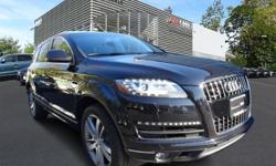 AUDI CERTIFIED PRE-OWNED, One Owner, Carfax Certified 2014 Audi Q7 3.0T Quattro Premium Plus Model with the following Options, Premium Plus Package, Cold Weather Package, Style Package, Audi MMI Navigation Plus with Voice Control, Audi Connect with Online