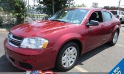 To learn more about the vehicle, please follow this link:
http://used-auto-4-sale.com/108716764.html
Only 11,770 Miles! Delivers 30 Highway MPG and 21 City MPG! This Dodge Avenger delivers a Regular Unleaded I-4 2.4 L/144 engine powering this Automatic