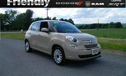To learn more about the vehicle, please follow this link:
http://used-auto-4-sale.com/108361923.html
Ciao! This 2014 Fiat 500L is a big-car passenger and has a lot cargo space; good outward visibility; lots of European personality inside and out! Stop