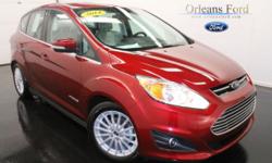 ***#1 NAVIGATION***, ***CLEAN CAR FAX***, ***LEATHER***, ***ONE OWNER***, ***PREMIUM AUDIO***, and ***SEL***. Won't last long! Stroll on down here! If you demand the best things in life, this superb 2014 Ford C-Max Hybrid is the gas-saving car for you. It