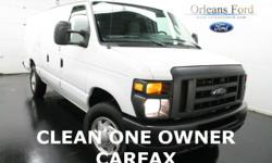 ***EXTENDED CARGO***, ***CLEAN ONE OWNER CARFAX***, ***VINYL FLOOR COVERING***, ***8900# GVWR***, and ***INTERIOR UPGRADE***. Best color! Be the talk of the town when you roll down the street in this low-mileage 2014 Ford E-250. You, out enjoying this