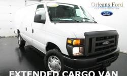 ***EXTENDED CARGO***, ***CLEAN ONE OWNER CARFAX***, ***VINYL FLOOR COVERING***, ***8900# GVWR***, ***33 GALLON FUEL TANK***, and ***WE FINANCE***. This 2014 E-250 is for Ford fanatics looking far and wide for a great one-owner creampuff. Take some of the