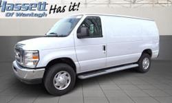 Come see this 2014 Ford Econoline Cargo Van Commercial. It has an Automatic transmission and a V8 4.6 L engine. This Econoline Cargo Van has the following options: Black Door Handles, 4-Way Passenger Seat -inc: Manual Recline and Fore/Aft Movement, 4-Way