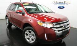 ***ALL WHEEL DRIVE***, ***HEATED LEATHER***, ***SYNC***, ***SIRIUS RADIO***, ***REAR CAMERA***, ***CLEAN CARFAX***, and ***POWER SEAT***. How would you like driving away in this great-looking 2014 Ford Edge at a price like this? This wonderful Ford is one