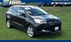 To learn more about the vehicle, please follow this link:
http://used-auto-4-sale.com/108681869.html
Ford Certified! All Wheel Drive 2014 Ford Escape Titanium in Tuxedo Black, Bluetooth for Phone and Audio Streaming, Power Panorama Roof, Navigation,