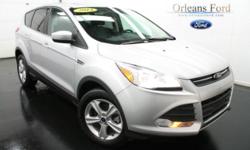 ***2.0L ECOBOOST***, ***TRAILER TOW***, ***ACCIDENT FREE CARFAX***, ***CARFAX ONE OWNER***, ***KEYLESS ENTRY***, ***SECURILOCK PASSIVE ANTI THEFT***, and ***REAQUIRED VEHICLE***. This 2014 Escape is for Ford nuts looking all around for a great,