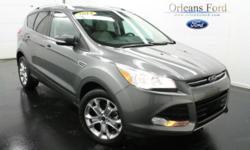 ***2.0L ECOBOOST***, ***TITANIUM***, ***HEATED LEATHER***, ***CLEAN ONE OWNER CARFAX***, ***SYNC***, and ***SIRIUS RADIO***. AWD! Turbo! There are used SUVs, and then there are SUVs like this well-taken care of 2014 Ford Escape. This luxury vehicle has it