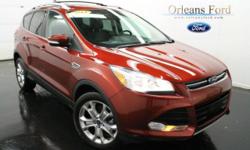 ***ONLY 3000 MILES***, ***TITANIUM***, ***4X4***, ***HEATED LEATHER***, ***CLEAN ONE OWNER CARFAX***, ***NON SMOKER***, and ***TRADE HERE***. This 2014 Escape is for Ford fanatics who are hunting for a premium, luxury SUV. Motor Trend awards 1st place to