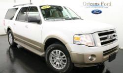 CLEAN CARFAX!!, ONE OWNER!, TOW PACKAGE!, THIRD ROW SEATING!, LEATHER!, LOW MILES!, FULLY SERVICED!, NON-SMOKER!, REAR BACKUP CAMERA!, WE FINANCE HERE!, And LIKE NEW!. This gorgeous 2014 Ford Expedition EL is the SUV that you have been searching for. You
