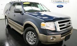 CLEAN CARFAX!!, ONE OWNER!, FULLY SERVICED!, LIKE NEW!, HEAVY DUTY TRAILER TOW, HEATED COOLED SEATS, VISION PACKAGE, and 3RD ROW POWERFOLD SEAT. You won't find a better SUV than this attractive 2014 Ford Expedition EL. The quality of this fantastic