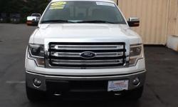 To learn more about the vehicle, please follow this link:
http://used-auto-4-sale.com/108452117.html
Ford Certified! 2014 Ford F-150 Lariat in White Platinum Metallic Tri-Coat with ONLY 9693 Miles! Bluetooth for Phone and Audio Streaming, Rearview Camera,