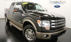 ***CLEAN CAR FAX***, ***ECOBOOST***, ***KING RANCH***, ***LOW MILES***, ***MOONROOF***, ***NAVIGATION***, and ***ONE OWNER***. Call ASAP! Best color! Who could say no to a simply outstanding truck like this rugged 2014 Ford F-150? This hard-working