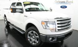 *NAVIGATION!, CLEAN CARFAX!!, ONE OWNER!, SUNROOF / MOONROOF!, TOW PACKAGE!, LEATHER!, LOW MILES!, REAR BACKUP CAMERA!, And PRICED TO SELL!. Crew Cab! There is no better time than now to buy this gorgeous 2014 Ford F-150. What a perfect match! This