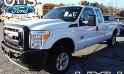 Check out this 2014 Ford Super Duty F-250 SRW XL 4X4. It has an Automatic transmission and an Intercooled Turbo Diesel V-8 6.7 L/406 engine. This Super Duty F-250 SRW features the following options: Black door handles, Glove box, Variable Intermittent