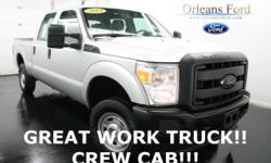 ***6.2L GAS V8***, ***CREW CAB***, ***4X4***, ***WORK WORK WORK***, ***PRICED TO SELL***, ***CLEAN ONE OWNER CARFAX***, ***TRAILER TOW***, and ***10,000# GVWR***. This 2014 F-250SD is for Ford lovers looking everywhere for that perfect truck. Stout