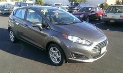 Look at this 2014 Ford Fiesta SE. This Fiesta features the following options: Premium Cloth Bucket Front Seats w/Cloth Back Material, Transmission: 5-Speed Manual, 4-Way Passenger Seat -inc: Manual Recline and Fore/Aft Movement, 5 Person Seating Capacity,