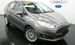 ***TITANIUM***, ***LEATHER***, ***MOONROOF***, ***KEYLESS ENTRY***, ***PERIMATER ALARM***, ***PREMIUM WHEELS***, and ***FINANCE HERE***. ATTENTION!!! How exhilarating is the thought of you riding around in this charming-looking and fun 2014 Ford Fiesta?
