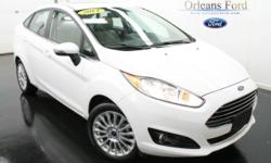 ***TITANIUM***, ***MOONROOF***, ***LEATHER***, ***PERIMETER ALARM***, ***KEYLESS ENTRY***, ***PREMIUM WHEELS***, and ***FINANCE HERE***. This 2014 Fiesta is for Ford enthusiasts who are searching for a superb, low-mileage car. Neat little fuel-efficient