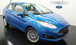 ***TITANIUM***, ***MOONROOF***, ***LEATHER***, ***PERIMETER ALARM***, ***PREMIUM WHEELS***, ***CLEAN CARFAX***, and ***ONE ONWER***. Tired of the same mundane drive? Well change up things with this wonderful 2014 Ford Fiesta. The pristine condition of