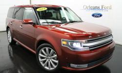 ***ECOBOOST V6***, ***NAVIGATION***, ***MOONROOF***, ***ALL WHEEL DRIVE***, ***CLEAN ONE OWNER CARFAX***, and ***REFRIGERATED CONSOLE***. Don't pay too much for the SUV you want...Come on down and take a look at this fully-loaded 2014 Ford Flex. This