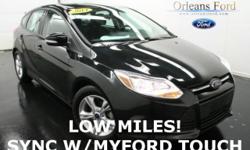 ***LOW MILES***, ***SYNC***, ***DAYTIME RUNNING LIGHTS***, ***FUEL EFFICIENT***, ***ADVANCETRAC***, and ***CLEAN ONE OWNER CARFAX***. Flex Fuel! Come take a look at the deal we have on this good-looking 2014 Ford Focus. The quality of this terrific Focus
