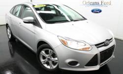 ***CLEAN CARFAX***, ***ONE OWNER***, ***PERIMETER ALARM***, ***SE APPEARANCE PACKAGE***, ***LEATHER***, ***CRUISE CONTROL***, ***SIRIUS***, ***AMBIENT LIGHTING***, and ***FOG LAMPS***. Who could say no to a flawless car like this gorgeous 2014 Ford Focus?