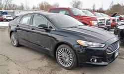 CERTIFIED PRE-OWNED!! 2014 Ford Fusion 'Titanium' AWD!! Navigation System; Moonroof; Full Power; Remote Starter; Heated Seats; 'Sony' Sound; Rear View Camera; Push-Button Engine Start/Stop; Dual Climate Control; Sync; Sirius; Rear Spoiler; Dual Exhaust;