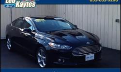 Ford Certified and 6-Speed Automatic. Car buying made easy! It's time for Leo Kaytes Ford! Put down the mouse because this 2014 Ford Fusion is the car you've been searching for. Ford Certified Pre-Owned means you not only get the reassurance of a