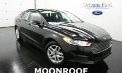 ***MOONROOF***, ***CARFAX ONE OWNER***, ***A/C W/ CLIMATE CONTROL***, ***KEYLESS ENTRY***, ***PRICED TO SELL***, ***BEST DEAL HERE***, and ***FINANCE HERE***. This 2014 Fusion is for Ford enthusiasts looking high and low for a great one-owner creampuff. A