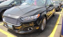 ""FORD CERTIFIED"", 2014' Fusion Titanium, 4D Sedan, EcoBoost 2.0L I4 DGI DOHC Turbocharged VCT, 6-Speed Automatic, Tuxedo Black Metallic, Charcoal Black w/Heated Leather Front Bucket Seats, Front Wheel Drive,18"" Alloy wheels, 12 Speaker AM/FM CD player
