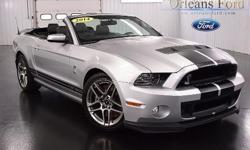 To learn more about the vehicle, please follow this link:
http://used-auto-4-sale.com/108364530.html
*SHELBY GT 500*, *DROP TOP*, *6 SPEED MANUAL*, *SHAKER PRO AUDIO*, *HEATED LEATHER*, *RARE COLOR*, and *EXTRA CLEAN*. Tired of the same boring drive? Well