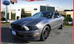 **ONE OWNER** *RARE FIND** **LOCAL TRADE** **NON SMOKER** and **FORD CERTIFIED**. Pony Power! Detroit Muscle! brbrDon't pay too much for the superb-looking convertible you want...Come on down and take a look at this good-looking 2014 Ford Mustang. It is